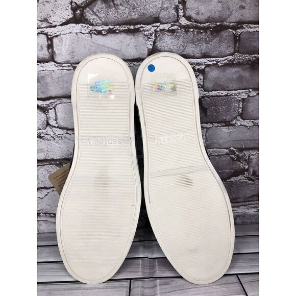 Bed Stu Workshop Blue Gray Denim Distressed Lace Casual Sneakers Men 13M US/46EU - Picture 15 of 16